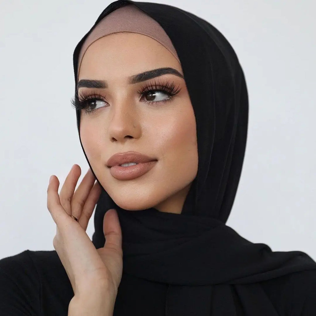 Soft Flow Jersey Hijab – Lightweight Everyday Scarf  Comfort, elegance, and effortless style.