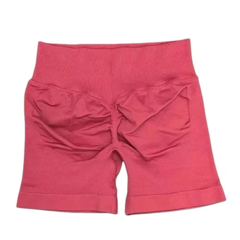 Impact Flex 4.5” Shorts – High-Waist Seamless Gym Fit  Sculpt, support, and move with confidence.