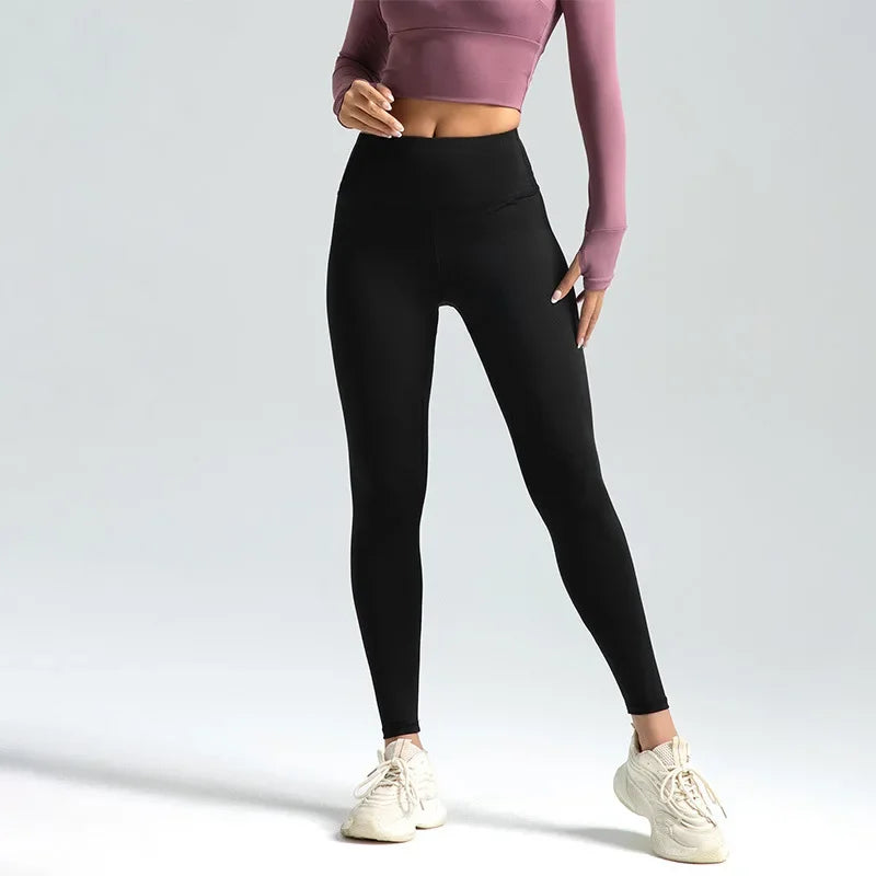 SculptFlex Seamless Leggings – High-Waist Booty Lift Fit (S–3XL)  Sculpt your curves. Move freely. Fit for every body.