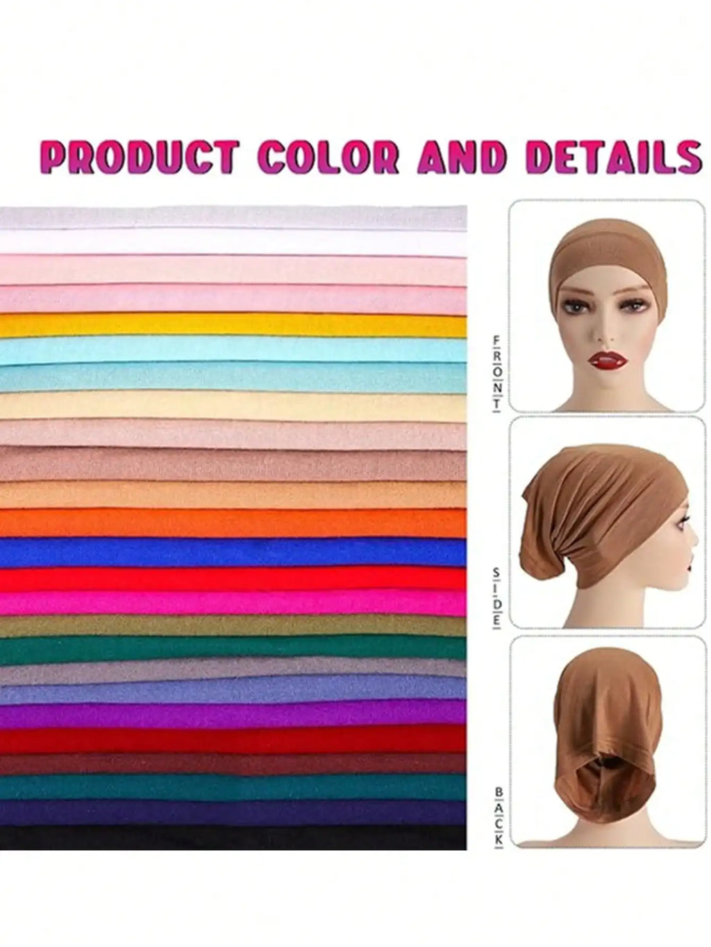 ComfortWrap Ninja Undercap – Soft Stretch Hijab Base  Secure fit. All-day comfort. Effortless styling.