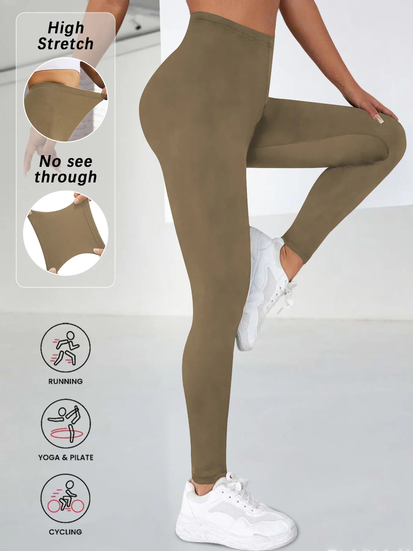 UltraSoft Flex Leggings – High-Elastic Workout Fit  Move freely. Feel confident. Perform your best.
