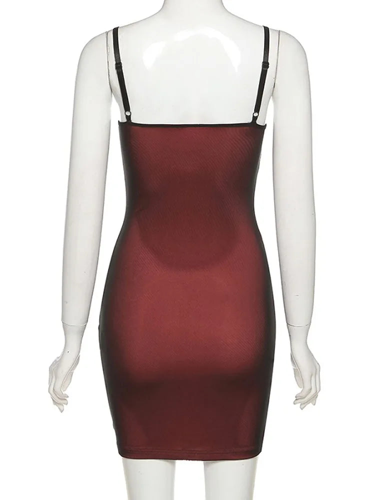 Mesh Muse Double Layer Dress – Bodycon Split Party Fit  Sculpted shape. Sheer detail. Pure confidence.