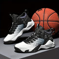 Men's Lace-up Basketball Sneakers - Athletic Shoes - Shock-absorbing