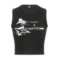 RiffCore Crop Tank – Y2K Guitar Grunge Top  Turn up your style. Loud, bold, and unapologetically co