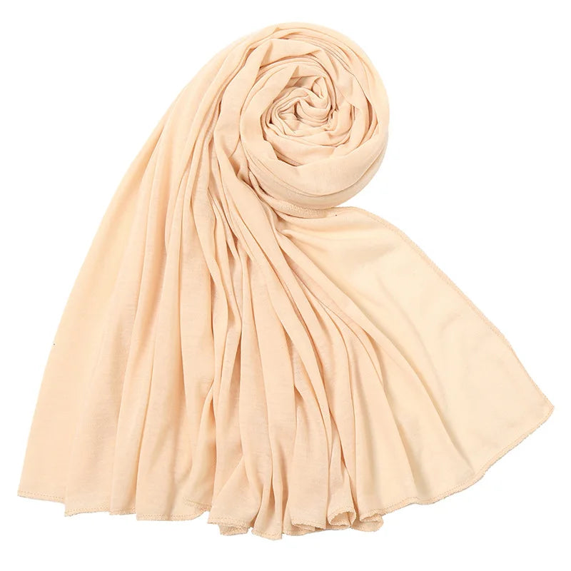 Soft Flow Jersey Hijab – Lightweight Everyday Scarf  Comfort, elegance, and effortless style.