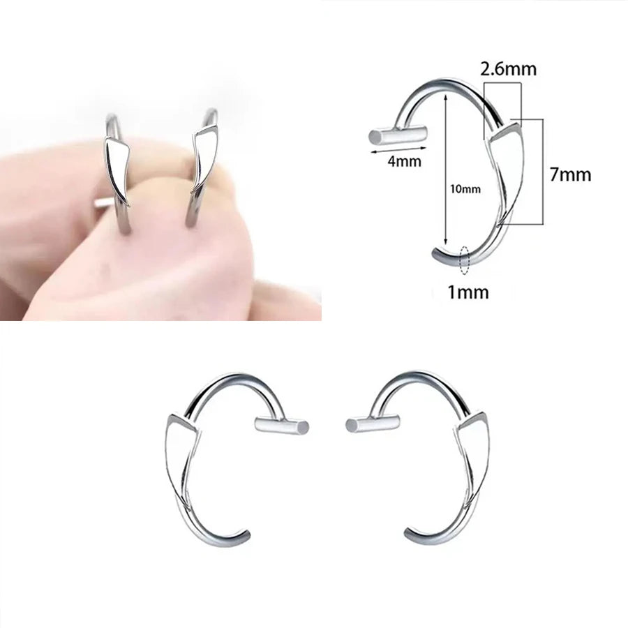 Edge Wrap Clip Rings – 2PCS No-Piercing Set  No piercing. Bold attitude. Instant edge.