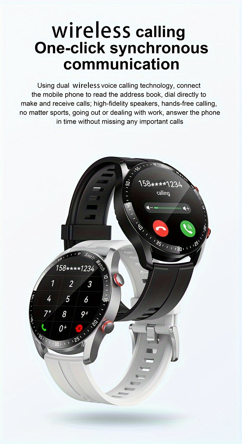 2023 New Wireless Call Smart Watch Men Sport Fitness Tracker Weather Display Man Smart Watch For Phone