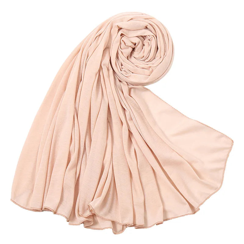 Soft Flow Jersey Hijab – Lightweight Everyday Scarf  Comfort, elegance, and effortless style.