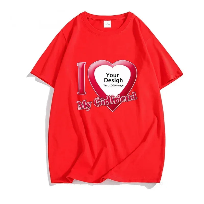Love Print Custom Tee – Personalized Photo T-Shirt  Your love. Your memories. Your style.