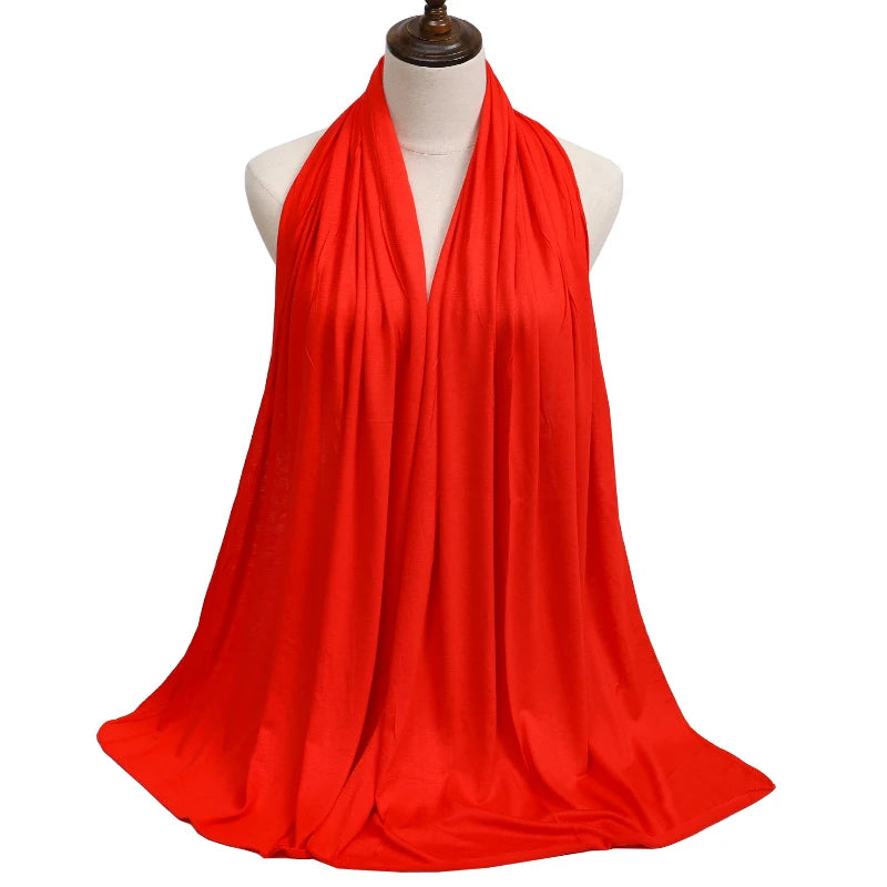 ModalSoft Hijab – Premium Cotton Jersey Scarf  Soft touch. Elegant drape. Everyday comfort.