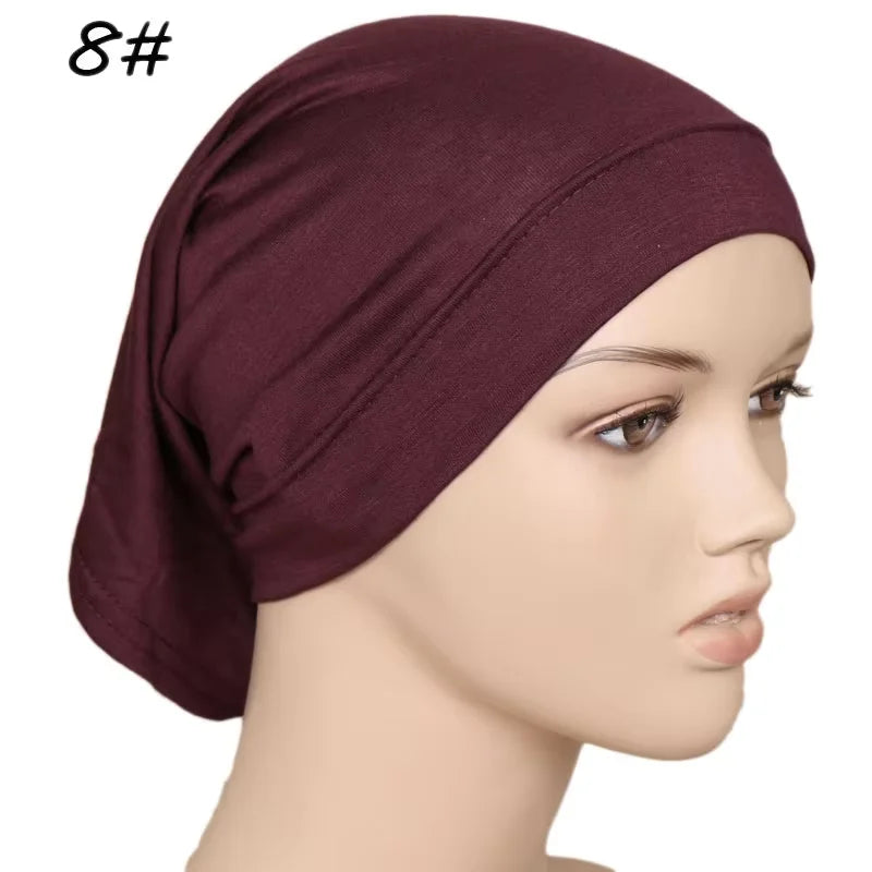 ComfortWrap Ninja Undercap – Soft Stretch Hijab Base  Secure fit. All-day comfort. Effortless styling.