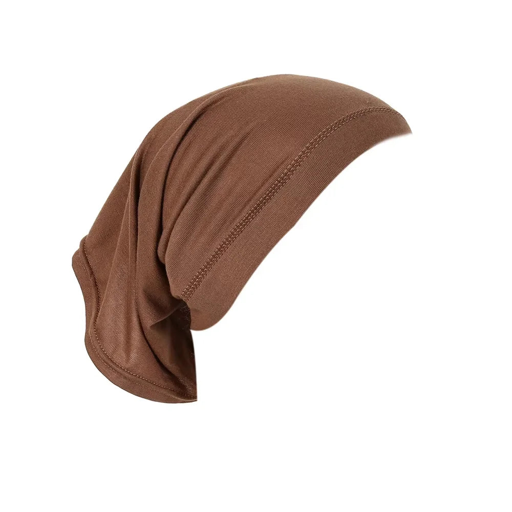 ComfortWrap Ninja Undercap – Soft Stretch Hijab Base  Secure fit. All-day comfort. Effortless styling.