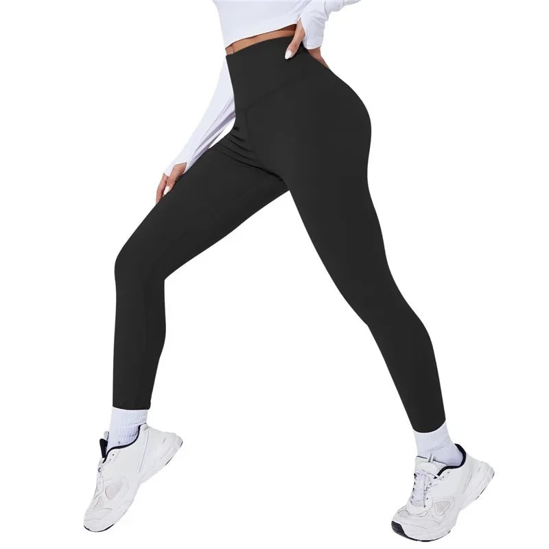 ThermaSculpt Leggings – High-Waist Warm Fitness Fit  Stay warm. Move freely. Sculpt your shape.