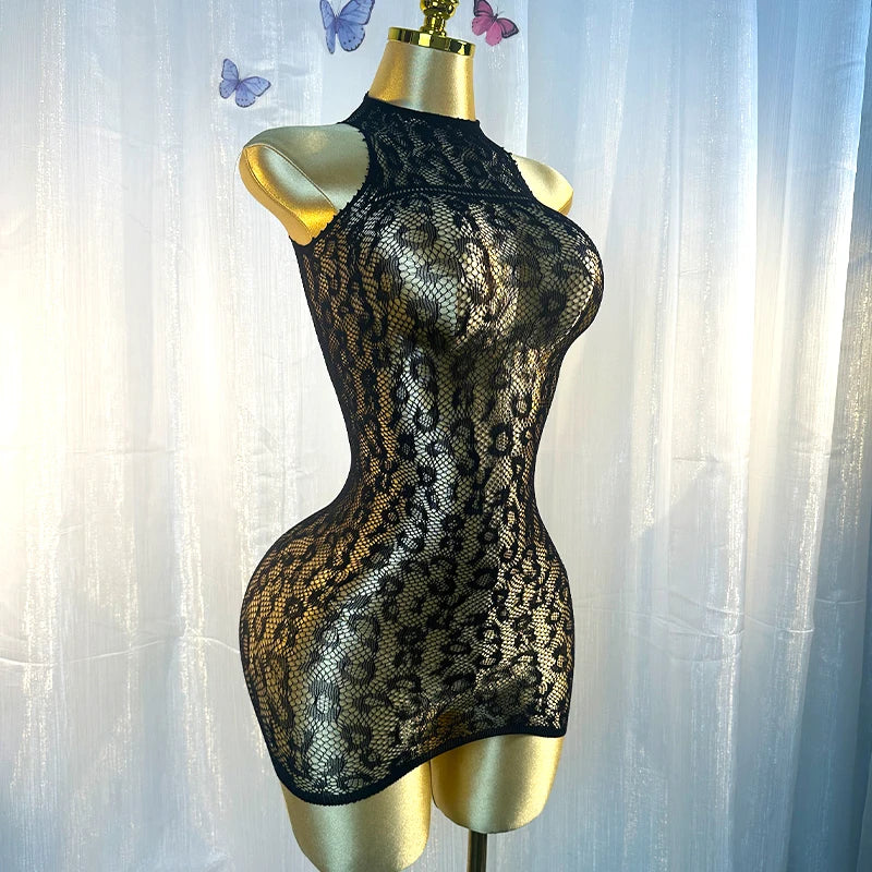 AquaLure Fishnet Cover-Up – Hollow Out Beach Dress  Daring, lightweight, and made to turn heads.