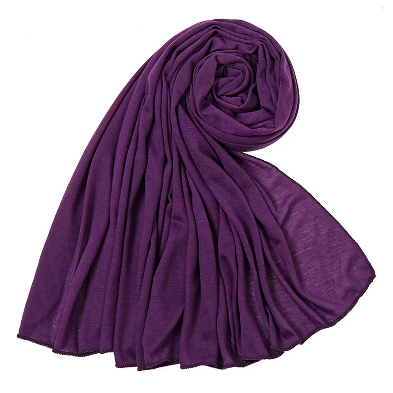 Soft Flow Jersey Hijab – Lightweight Everyday Scarf  Comfort, elegance, and effortless style.