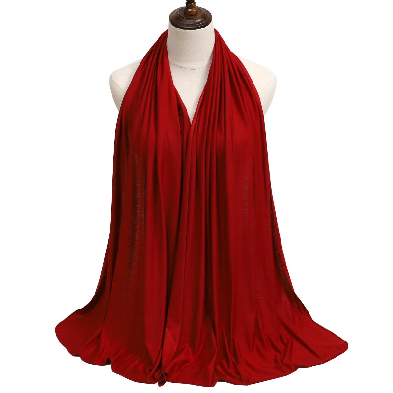 ModalSoft Hijab – Premium Cotton Jersey Scarf  Soft touch. Elegant drape. Everyday comfort.