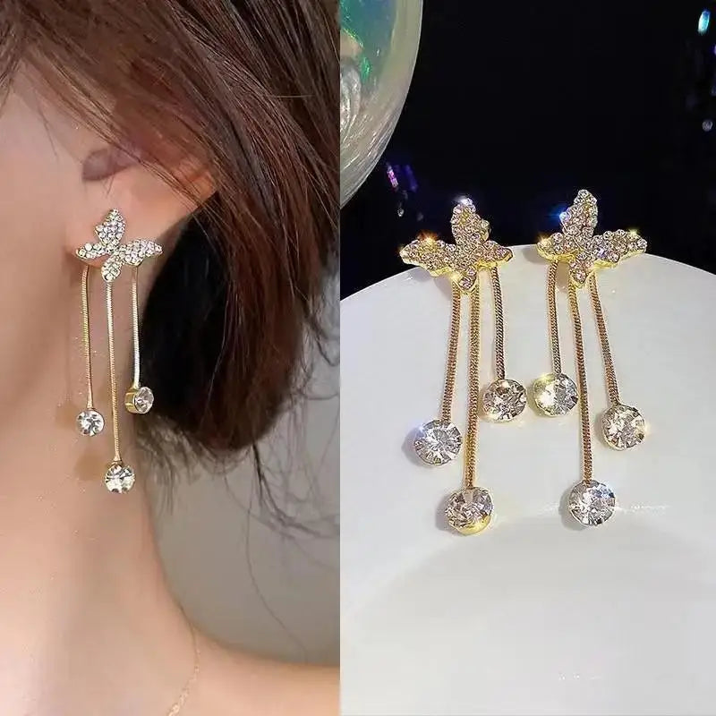 Crystal Heart Hoops – 925 Silver Needle Earrings  Soft sparkle. Sweet charm. Everyday luxury.