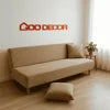 Direct Factory Sale Vietnam Good Price Green Solid Washable Sofa Bed Cover Set Decorative Modular Cover for Sofa Protection