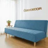 Direct Factory Sale Vietnam Good Price Green Solid Washable Sofa Bed Cover Set Decorative Modular Cover for Sofa Protection