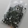 Style Bling White clear Loose Flat Back Glass Strass Ss10 Hot Fix Rhinestones Strass for Bikini Swimsuits