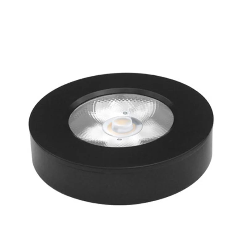 YMZM Led Ultra-thin Surface Mounted Small Spotlight Without Opening Ceiling Wine Cabinet Wardrobe Mini Spotlight Counter Light