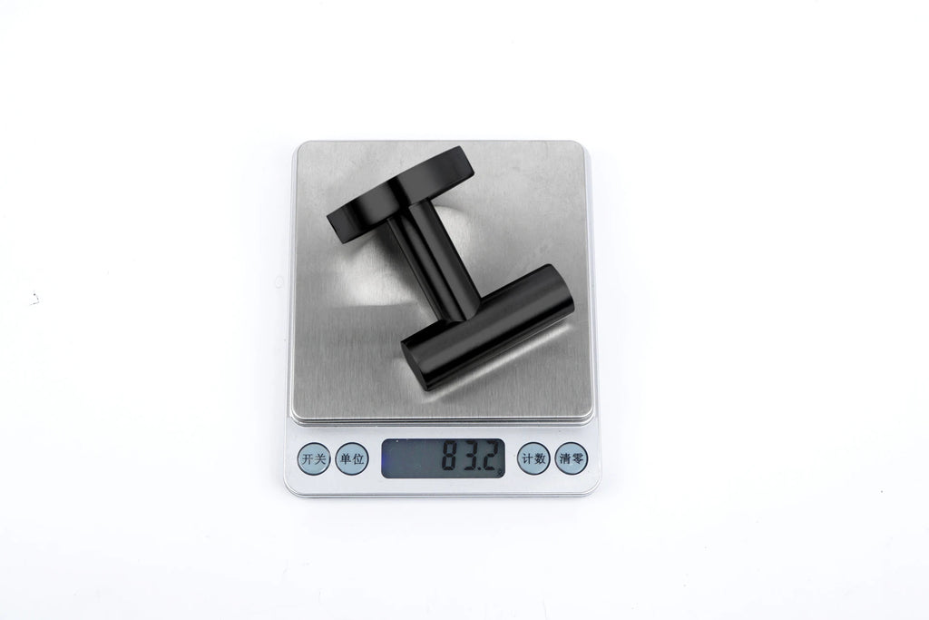 Hot Selling Wall Mount 304 Stainless Steel Black Bathroom Accessories Black Robe Hook Towel Hook Clothes Hook