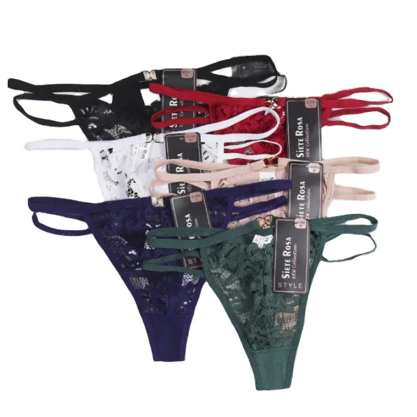 New Style Sustainable Cute Soft Breathable Sexy Knitted Bikini Women Panties Quick Dry Hot Drilling Underwear