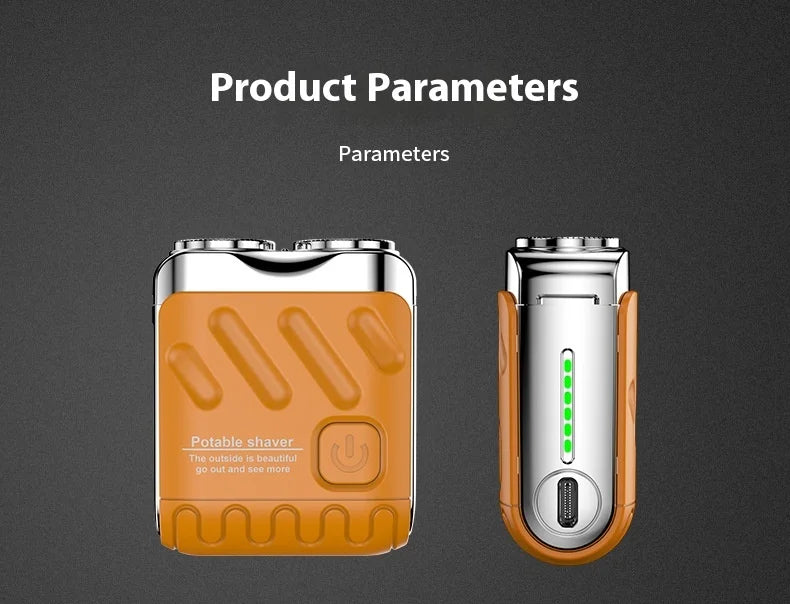 Portable Ultra-Clean Electric Shaver for Men Mini USB Power Razor for Face Body Bikini Shaving in Household