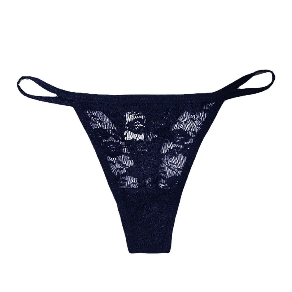 New Style Sustainable Cute Soft Breathable Sexy Knitted Bikini Women Panties Quick Dry Hot Drilling Underwear