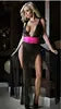 Women's Deep V Dual High Slit Maxi Dress Sexy Lingerie Sleepwear Night Gown Mesh See Through Clubs Dress Bikini Cover up