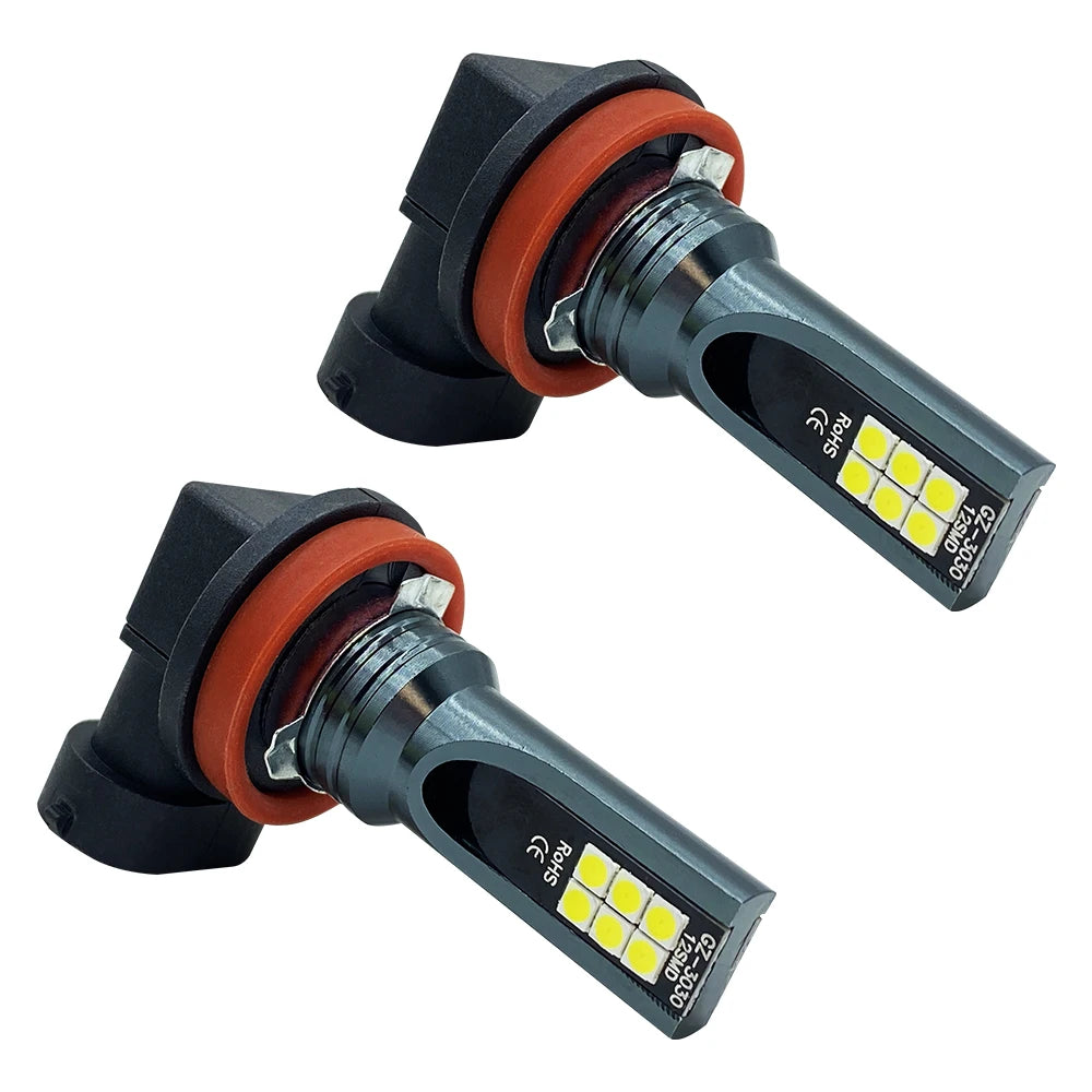 2Pcs Super Bright H4 H7 Led Bulb Car Headlight Motorcycle H1 H3 H8 H9 H11 Auto Fog Lamps 9005 9006 HB3 HB4 Light 12v 24V 80W