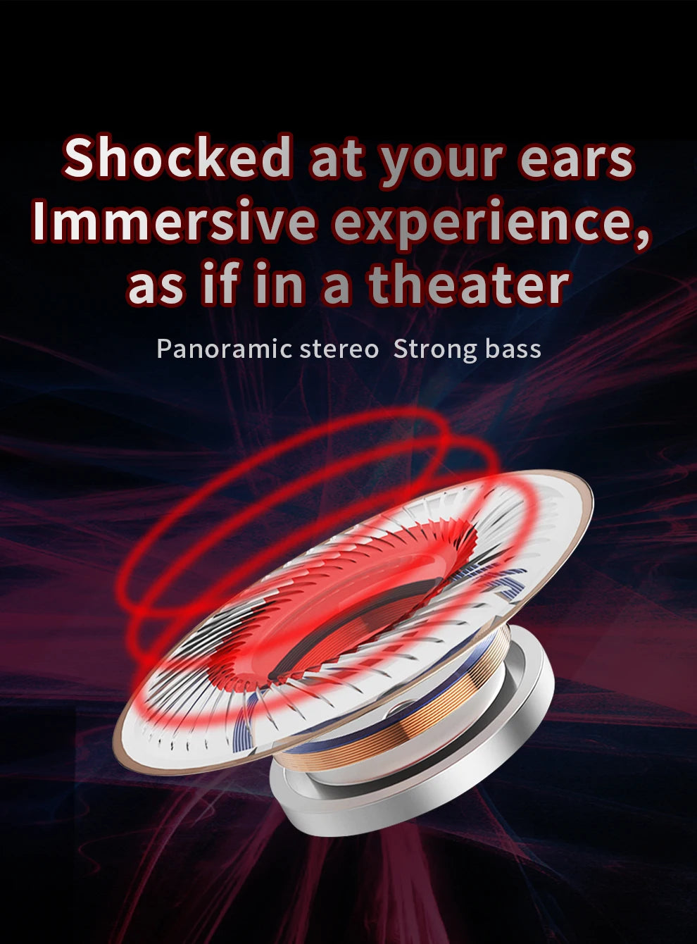 QKZ AK6 HiFi Earphones – 6 Driver In-Ear Headset  Powerful bass. Clear sound. Built for performance.