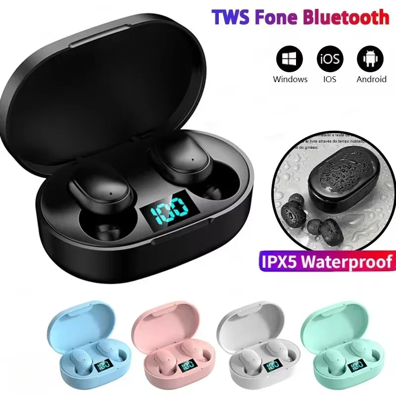 E6S Wireless Earbuds – Noise Reduction & Deep Bass Sound  Compact, powerful, and made for everyday listening.