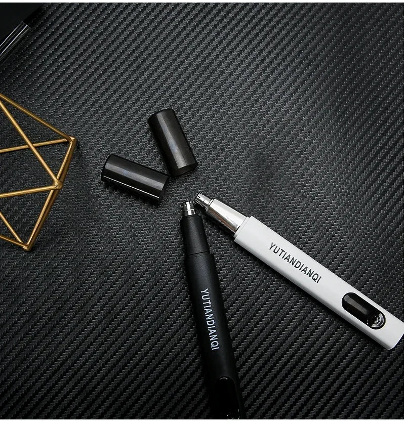 TrimPro 2-in-1 Grooming Tool – Ear, Nose & Eyebrow Trimmer  Clean look. Zero pain. Total precision.
