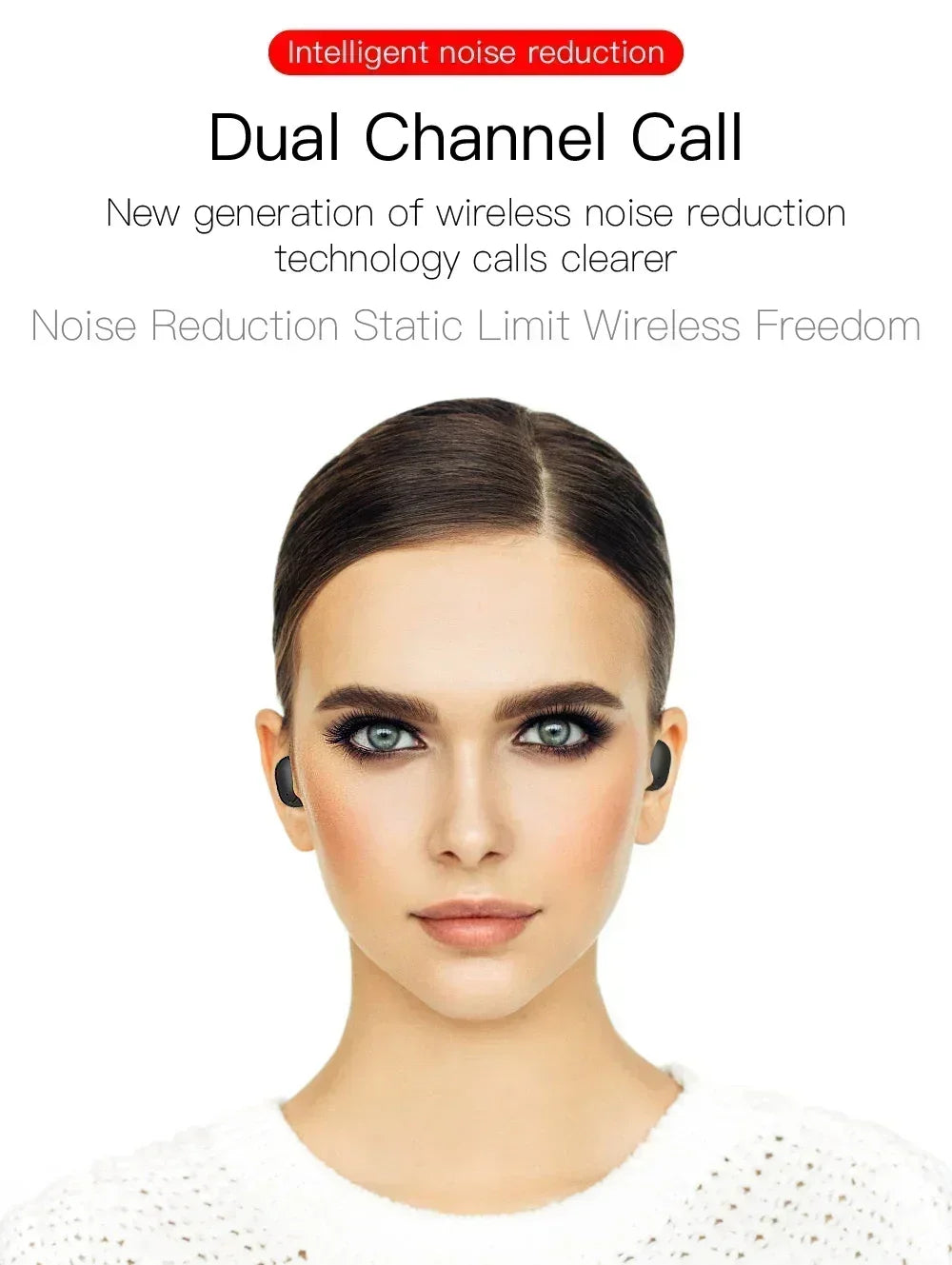 E6S Wireless Earbuds – Noise Reduction & Deep Bass Sound  Compact, powerful, and made for everyday listening.