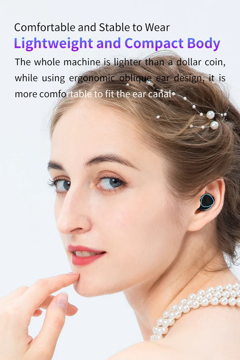 M10 Wireless Earbuds – Power Bank Charging & Deep Bass Sound  More than earbuds—your music, calls, and power on the go.