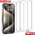 UltraShield Tempered Glass Screen Protector – 4 Pack  Reliable protection for your iPhone. Clear, strong, and easy to apply.