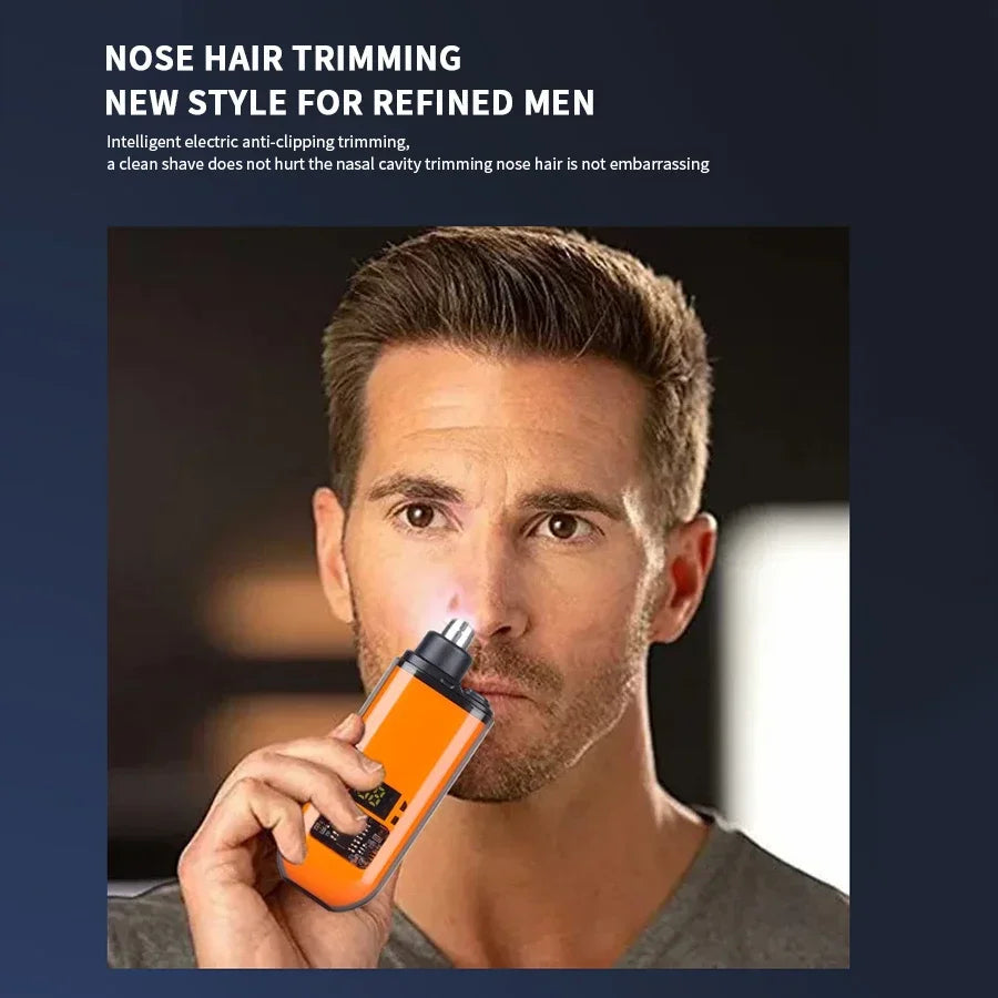 TrimPro 2-in-1 Grooming Kit – Ear, Nose & Eyebrow Trimmer  Precision trimming. Painless comfort. Everyday grooming made easy.
