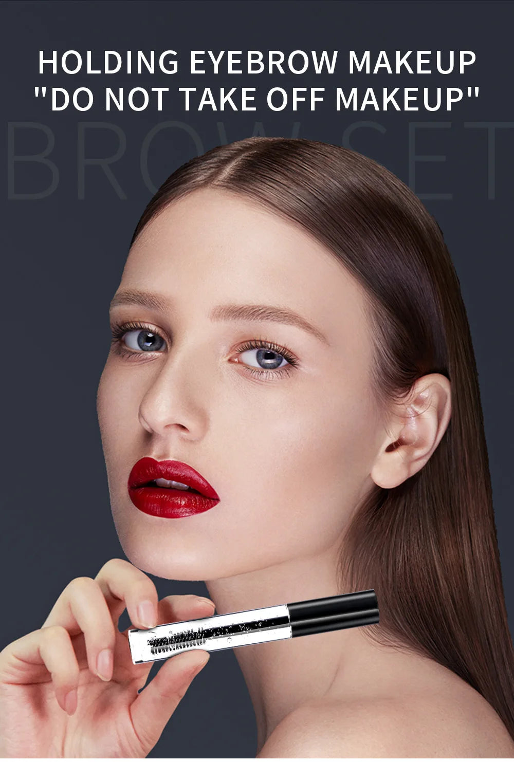 Waterproof Liquid Eyebrow Gel Transparent Brows Setting Tint Wax Lasting Fast Drying 3D Wild Eyebrow Fixing Soap Makeup Cosmetic