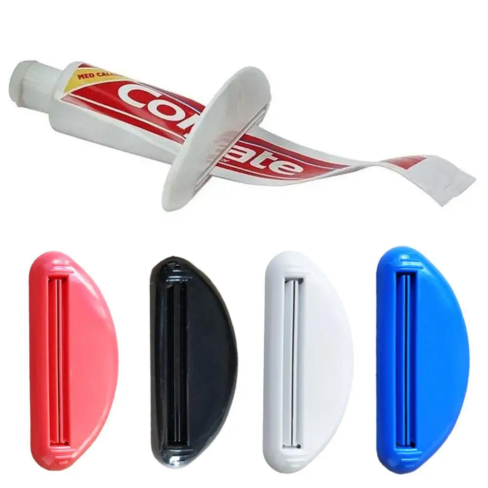 SqueezePro Tube Dispenser – Multi-Use Toothpaste Squeezer  No waste. No mess. Maximum efficiency.