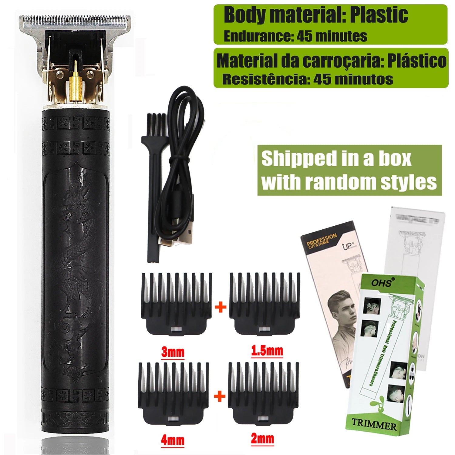 T9 Pro Hair Clipper – 0mm Precision Trimmer  Sharp cuts. Clean lines. Barber-level results.