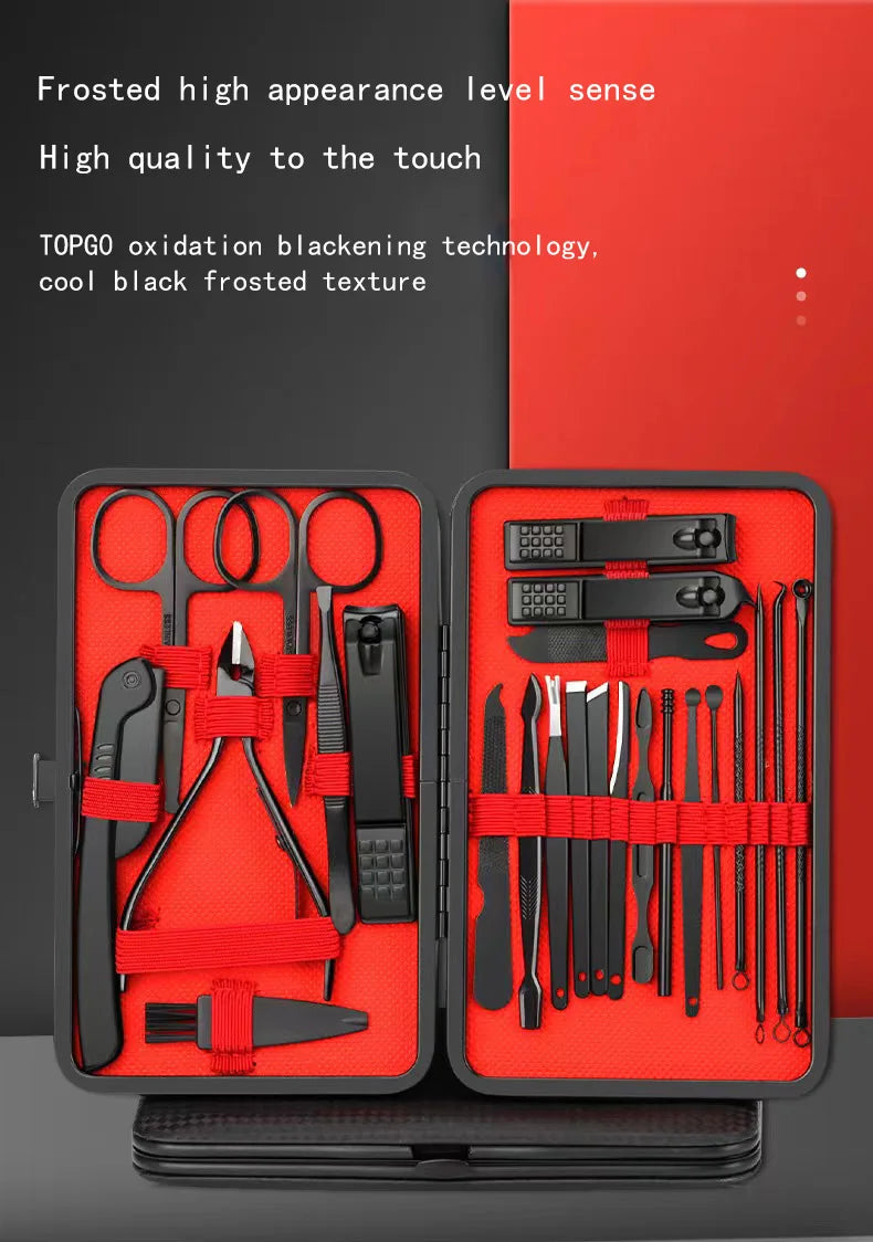 ProCare Nail Clipper Set – Complete Manicure & Pedicure Kit  All-in-one grooming tools for clean, precise, and effortless care.