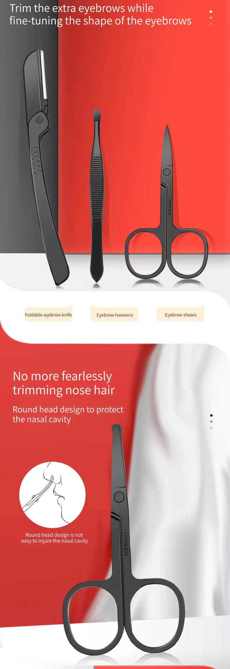 ProCare Nail Clipper Set – Complete Manicure & Pedicure Kit  All-in-one grooming tools for clean, precise, and effortless care.