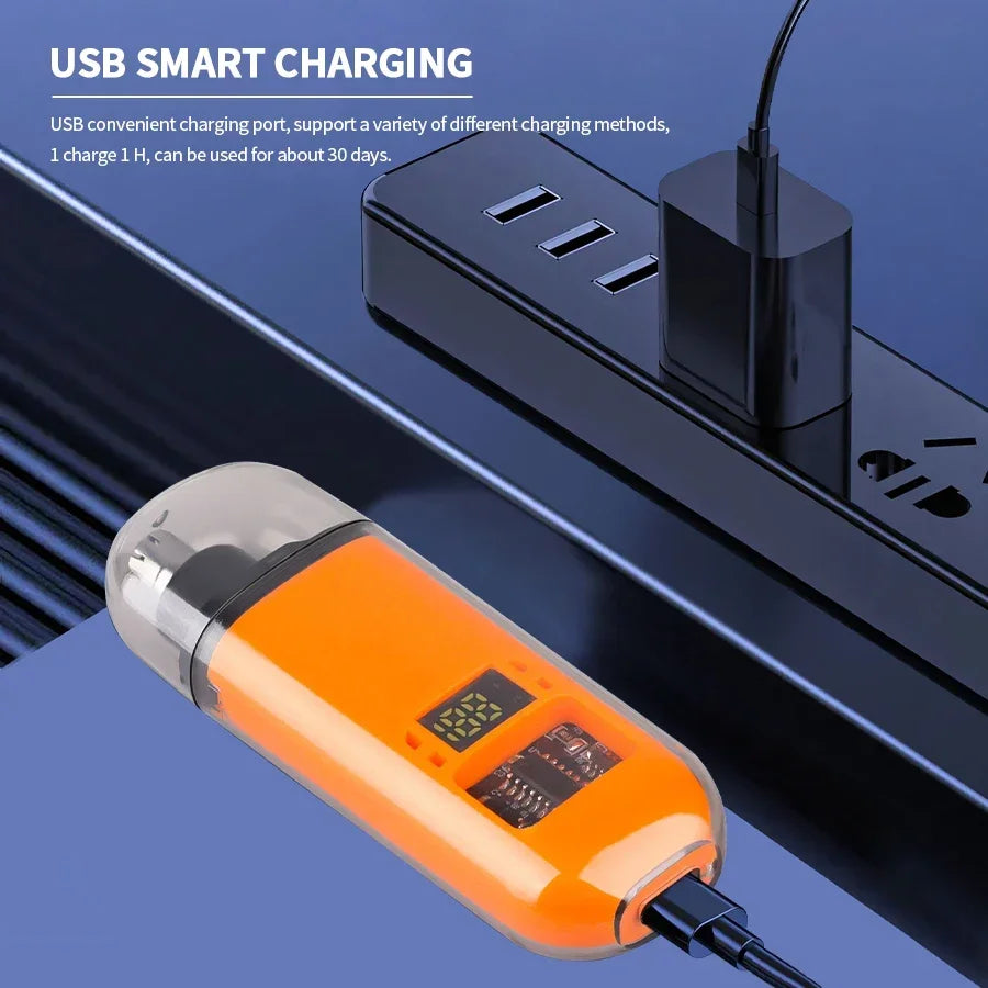 TrimPro 2-in-1 Grooming Tool – Ear, Nose & Eyebrow Trimmer  Clean look. Zero pain. Total precision.
