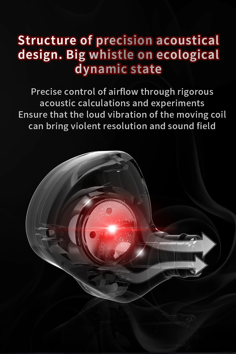 QKZ AK6 HiFi Earphones – 6 Driver In-Ear Headset  Powerful bass. Clear sound. Built for performance.