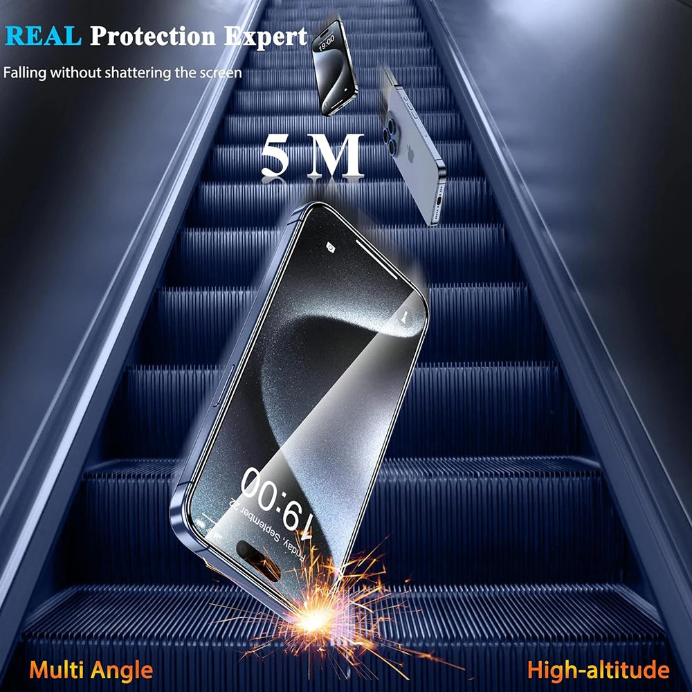 UltraShield Tempered Glass Screen Protector – 4 Pack  Reliable protection for your iPhone. Clear, strong, and easy to apply.