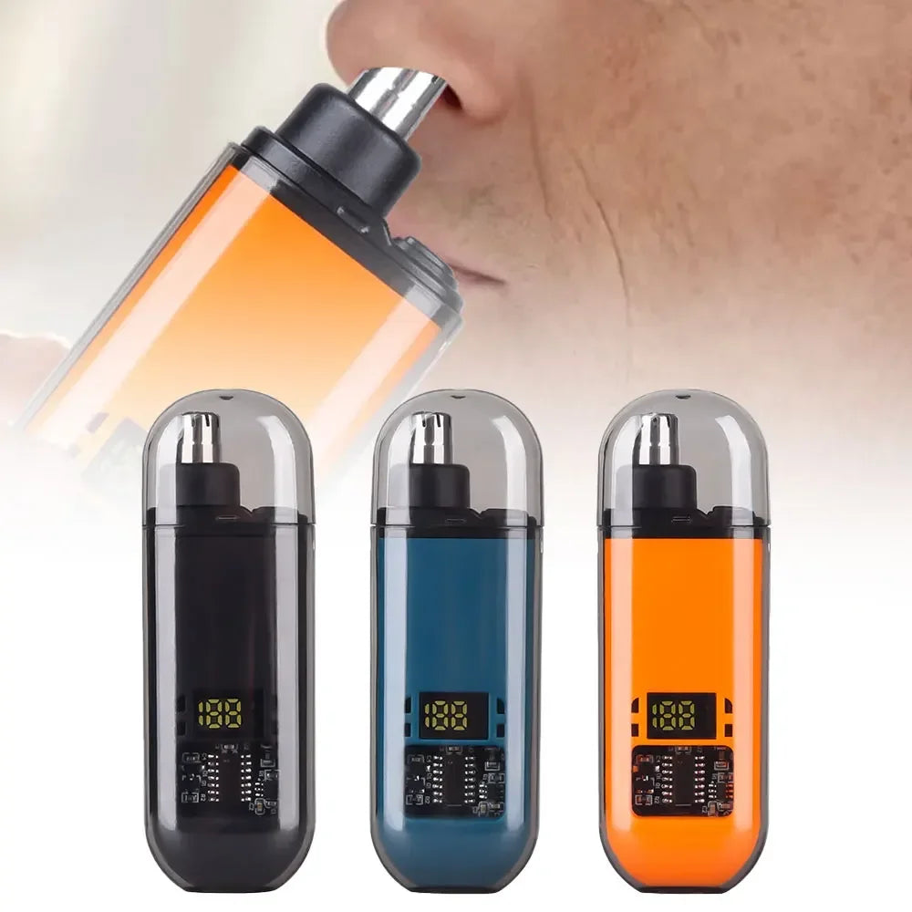 TrimPro 2-in-1 Grooming Tool – Ear, Nose & Eyebrow Trimmer  Clean look. Zero pain. Total precision.