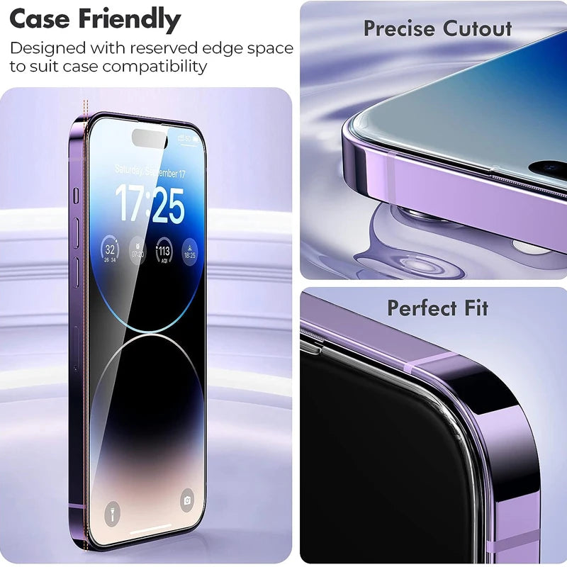 ClearShield Tempered Glass – iPhone Screen Protector  Maximum protection. Crystal clarity. Zero compromise.