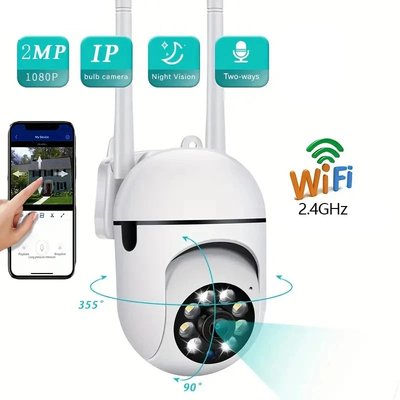 A7 Smart Security Camera – 360° HD Monitoring with Night Vision  Stay connected. Stay protected. Anytime, anywhere.