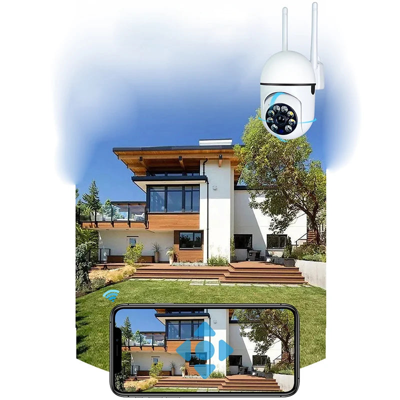 A7 Smart Security Camera – 360° HD Monitoring with Night Vision  Stay connected. Stay protected. Anytime, anywhere.